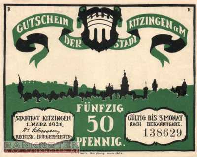 Kitzingen - 50  Pfennig (#SS0702_1-3_UNC)