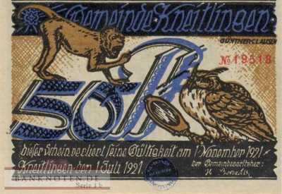 Kneitlingen - 50  Pfennig (#SS0710_1b-1b_UNC)