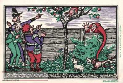 Kneitlingen - 75  Pfennig (#SS0710_2a-2d_UNC)