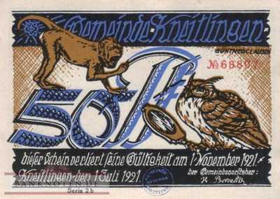 Kneitlingen - 50  Pfennig (#SS0710_2b-2b_AU)