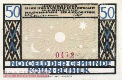 Kölln-Reisiek - 50  Pfennig (#SS0715_1a-2-2_UNC)