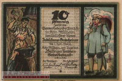 Köln-Mühlheim - 10  Pfennig (#SS0720_2-1_UNC)