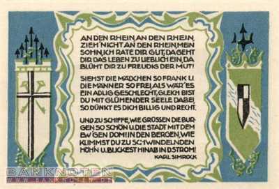 Königswinter - 50  Pfennig (#SS0730_3b-3-1515_UNC)