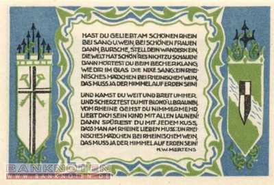 Königswinter - 50  Pfennig (#SS0730_3b-4-1518_UNC)