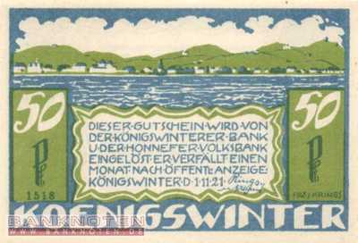 Königswinter - 50  Pfennig (#SS0730_3b-4-1518_UNC)