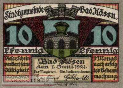 Kösen, Bad - 10  Pfennig (#SS0734_1a-1-1_UNC)