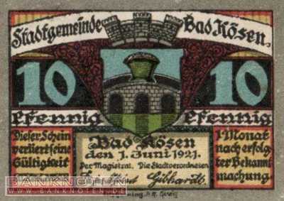 Kösen, Bad - 10  Pfennig (#SS0734_1a-1-3_UNC)