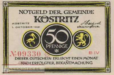 Köstritz - 50  Pfennig (#SS0736_4-4_UNC)