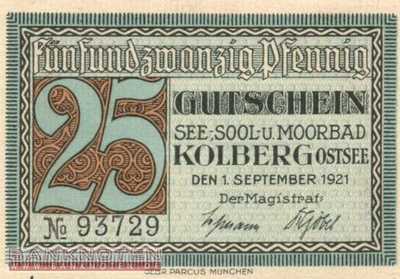 Kolberg - 25  Pfennig (#SS0737_2-1_UNC)