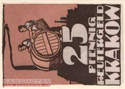 Krakow - 25  Pfennig (#SS0740_1-2_UNC)