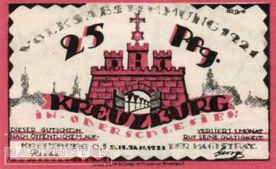 Kreuzburg - 25  Pfennig (#SS0744_1a_UNC)