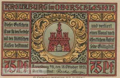 Kreuzburg - 75  Pfennig (#SS0744_2-3-1_AU)