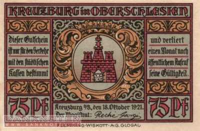 Kreuzburg - 75  Pfennig (#SS0744_2-3-2_UNC)