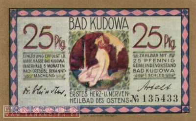 Kudowa, Bad - 25  Pfennig (#SS0748_1a-1_UNC)