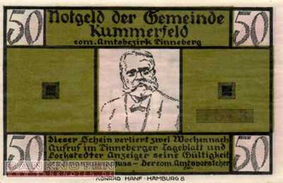 Kummerfeld - 50  Pfennig (#SS0749_1a-2-1_UNC)