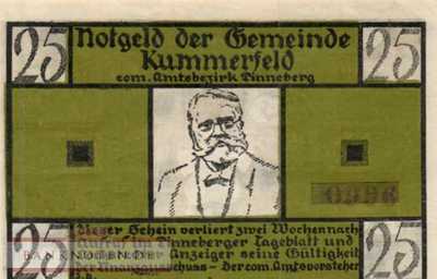 Kummerfeld - 25  Pfennig (#SS0749_2a-1-2_UNC)