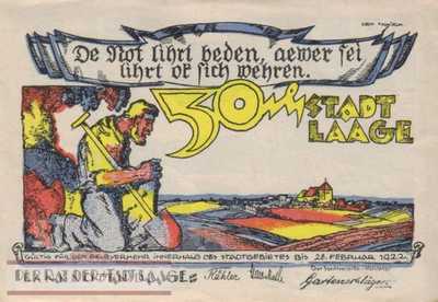 Laage - 50  Pfennig (#SS0754_1-3_AU)