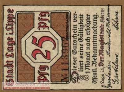 Lage - 25  Pfennig (#SS0757_2-1_UNC)