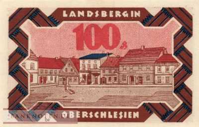 Landsberg/Oberschlesien - 100  Pfennig (#SS0763_1a-3-3_AU)