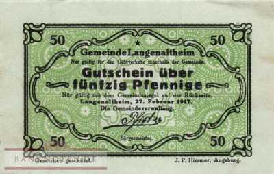 Langenaltheim - 50  Pfennig (#SS0766_3a-2_AU)
