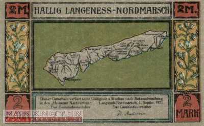 Langeness-Nordmarsch - 2  Mark (#SS0767_1-6_UNC)