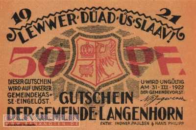 Langenhorn - 50  Pfennig (#SS0768_1-1_UNC)