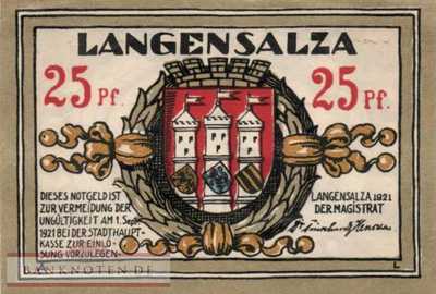 Langensalza - 25  Pfennig (#SS0770_1a-1_UNC)