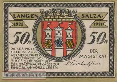 Langensalza - 50  Pfennig (#SS0770_3b-4_AU)