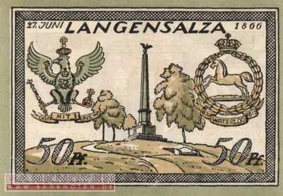 Langensalza - 50  Pfennig (#SS0770_4-3_UNC)