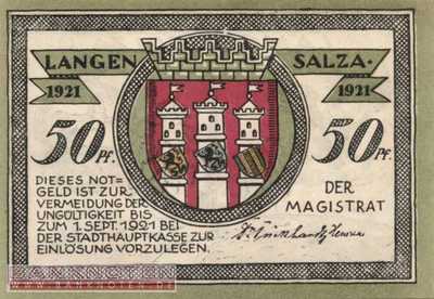 Langensalza - 50  Pfennig (#SS0770_4-3_UNC)