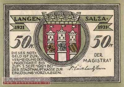 Langensalza - 50  Pfennig (#SS0770_4-5_UNC)