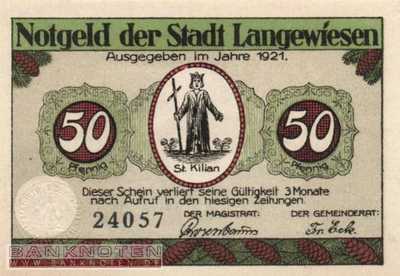 Langenwiesen - 50  Pfennig (#SS0772_1a-4_UNC)