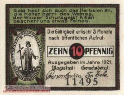 Langenwiesen - 10  Pfennig (#SS0772_1b-2_UNC)