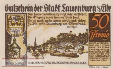 Lauenburg - 50  Pfennig (#SS0774_1-2_UNC)