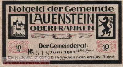 Lauenstein - 10  Pfennig (#SS0775_1-1_UNC)