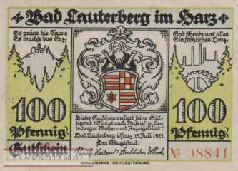 Bad Lauterberg - 100  Pfennig (#SS0779_1d_AU)