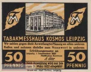 Leipzig - 50  Pfennig (#SS0785_1-1-2_UNC)