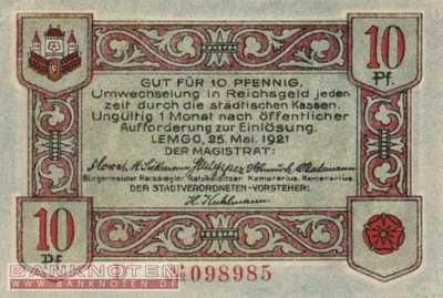 Lemgo - 10  Pfennig (#SS0789_3a-1_UNC)