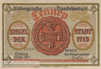 Lennep - 50  Pfennig (#SS0791_1-1-2_AU)