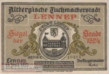 Lennep - 50  Pfennig (#SS0791_1-1-3_UNC)