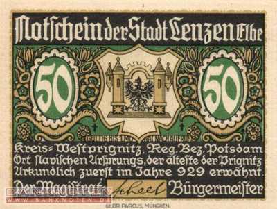 Lenzen - 50  Pfennig (#SS0792_1-1-3_UNC)