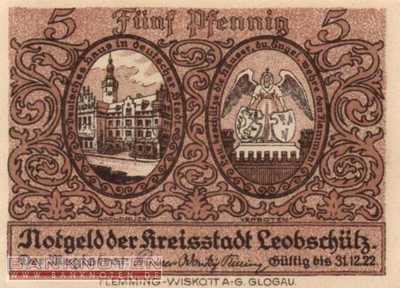 Leobschütz - 5  Pfennig (#SS0793_1a-1_UNC)
