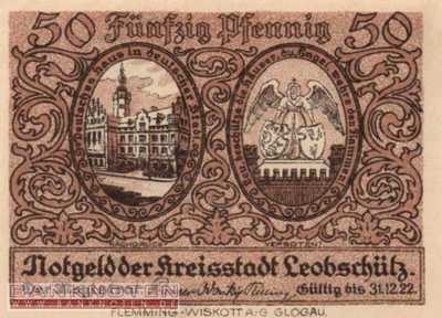 Leobschütz - 50  Pfennig (#SS0793_1a-4_UNC)