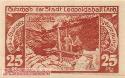 Leopoldshall - 25  Pfennig (#SS0794_1a-1_UNC)
