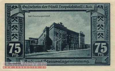 Leopoldshall - 75  Pfennig (#SS0794_4a-12_UNC)