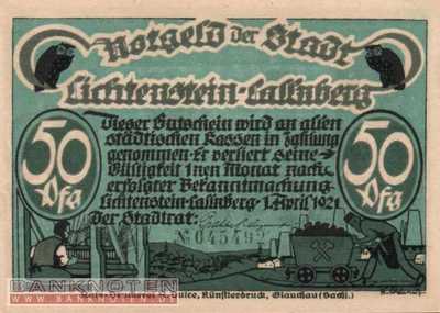 Lichtenstein-Callnberg - 50  Pfennig (#SS0798_1a-4_UNC)