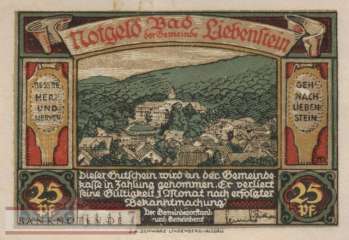 Liebenstein, Bad - 25  Pfennig (#SS0799_1a-2_AU)