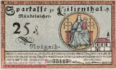 Lilienthal - 25  Pfennig (#SS0802_7-1_UNC)