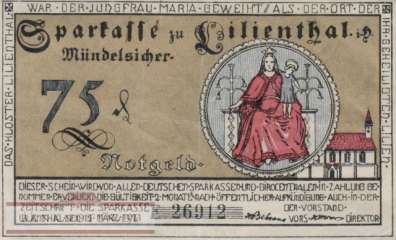 Lilienthal - 75  Pfennig (#SS0802_9-3_XF)