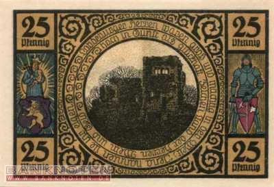 Lobeda - 25  Pfennig (#SS0808-1-2-1_UNC)